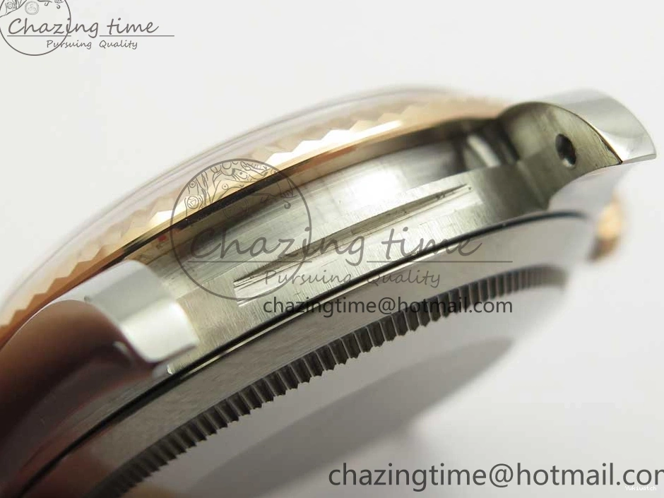 Jubilee RG Dial RG GMF SS 904 Wrapped on RG A2836 Roman Bracelet SS 36mm DateJust Wrapped 116231 0323